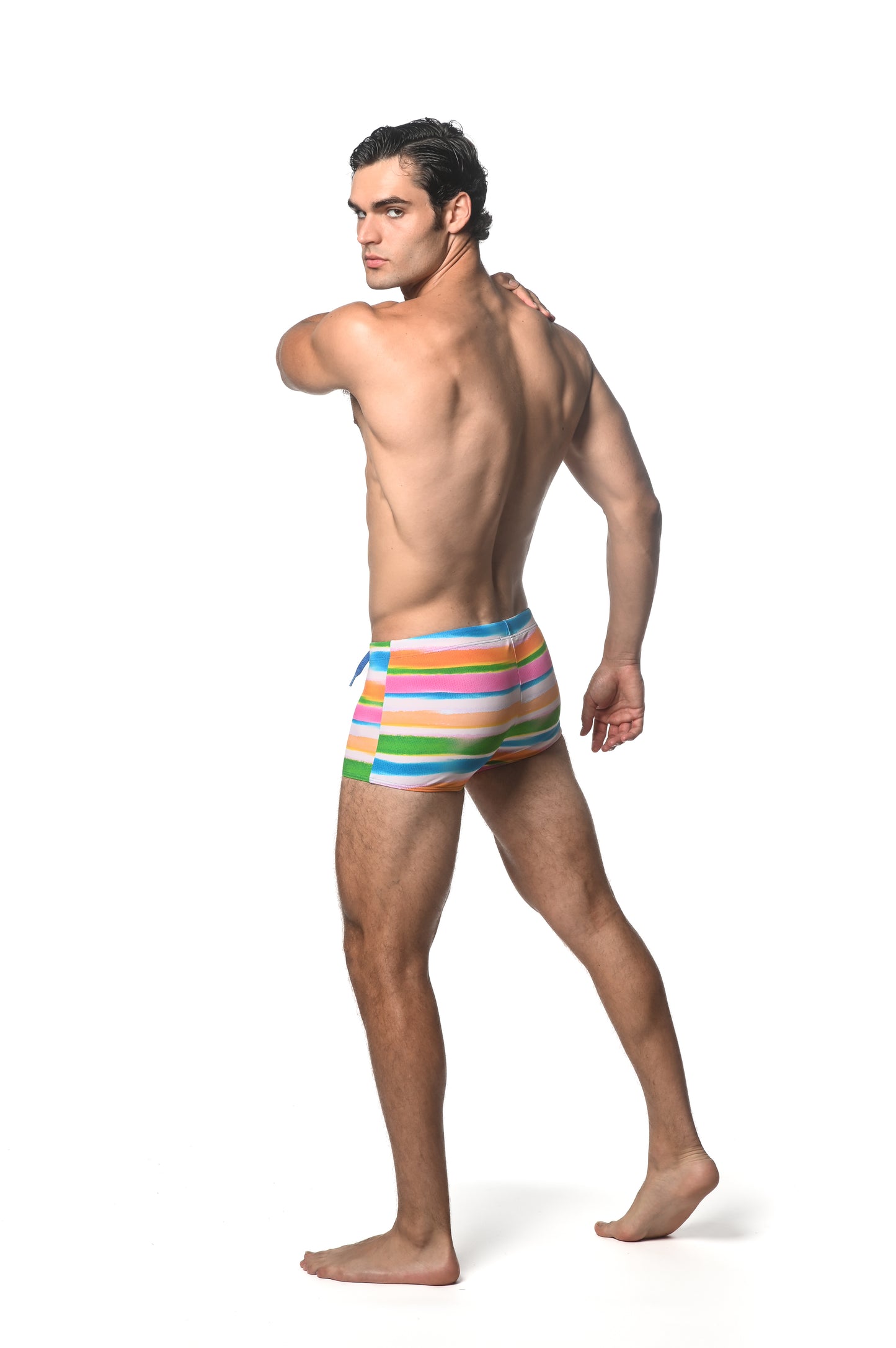 St33le Green Candy Printed Swim Trunks