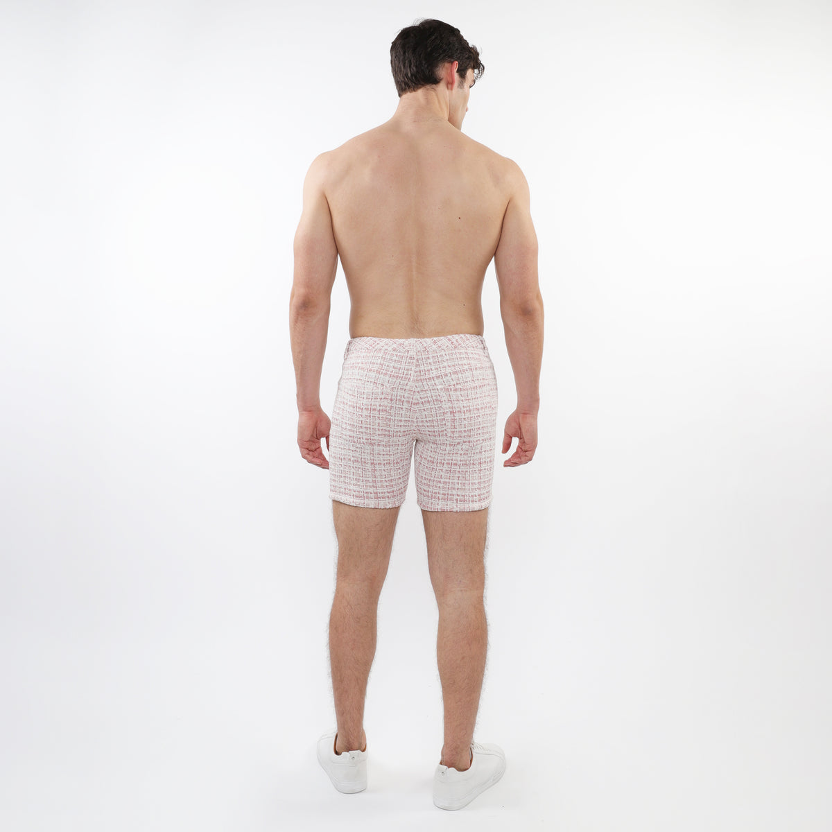St33le Blush Tweed 5" Jacquard Knit Short