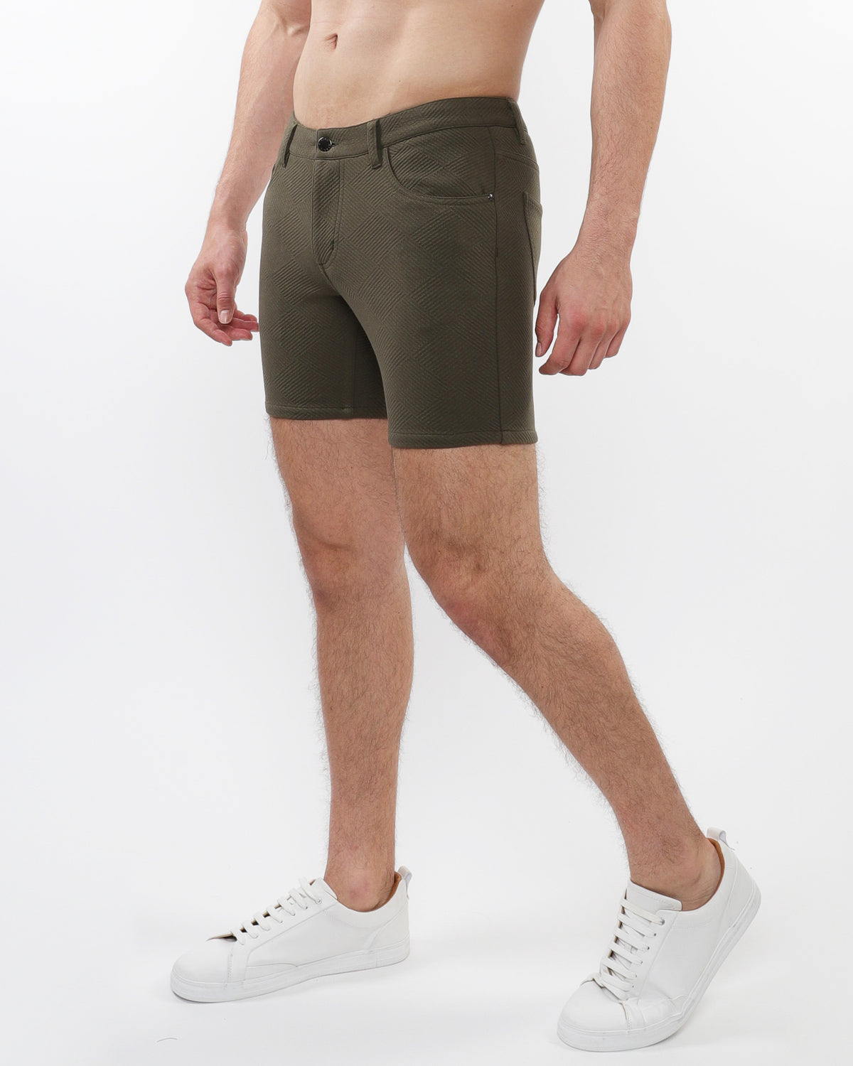 St33le Army Parquet 5" Jacquard Knit Short