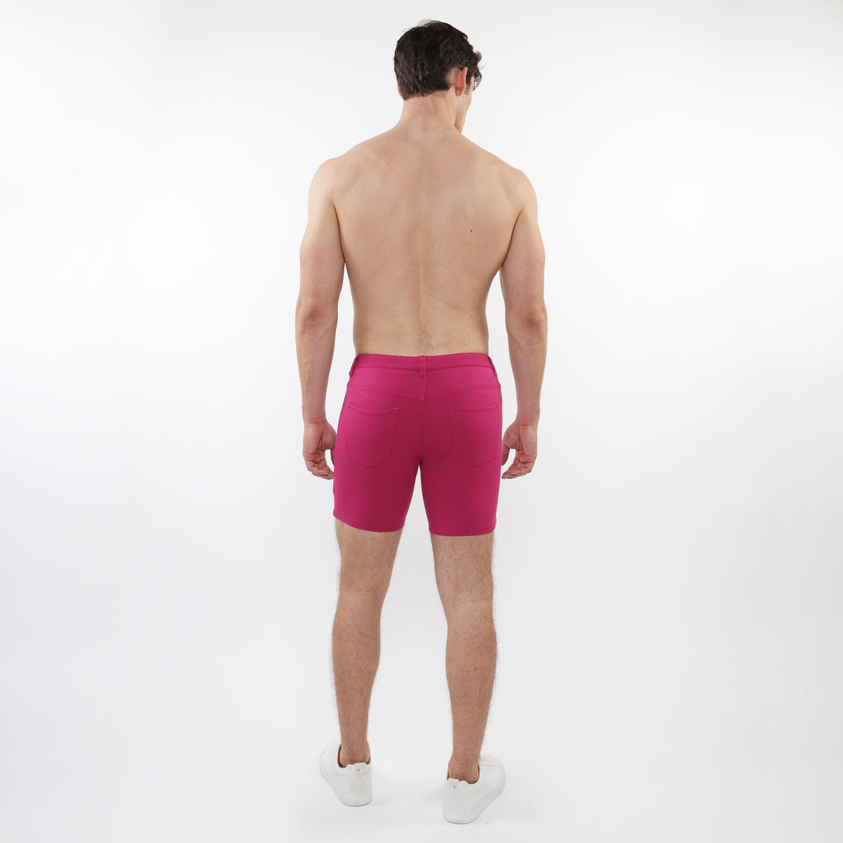 St33le Berry Solid 5" Knit Short