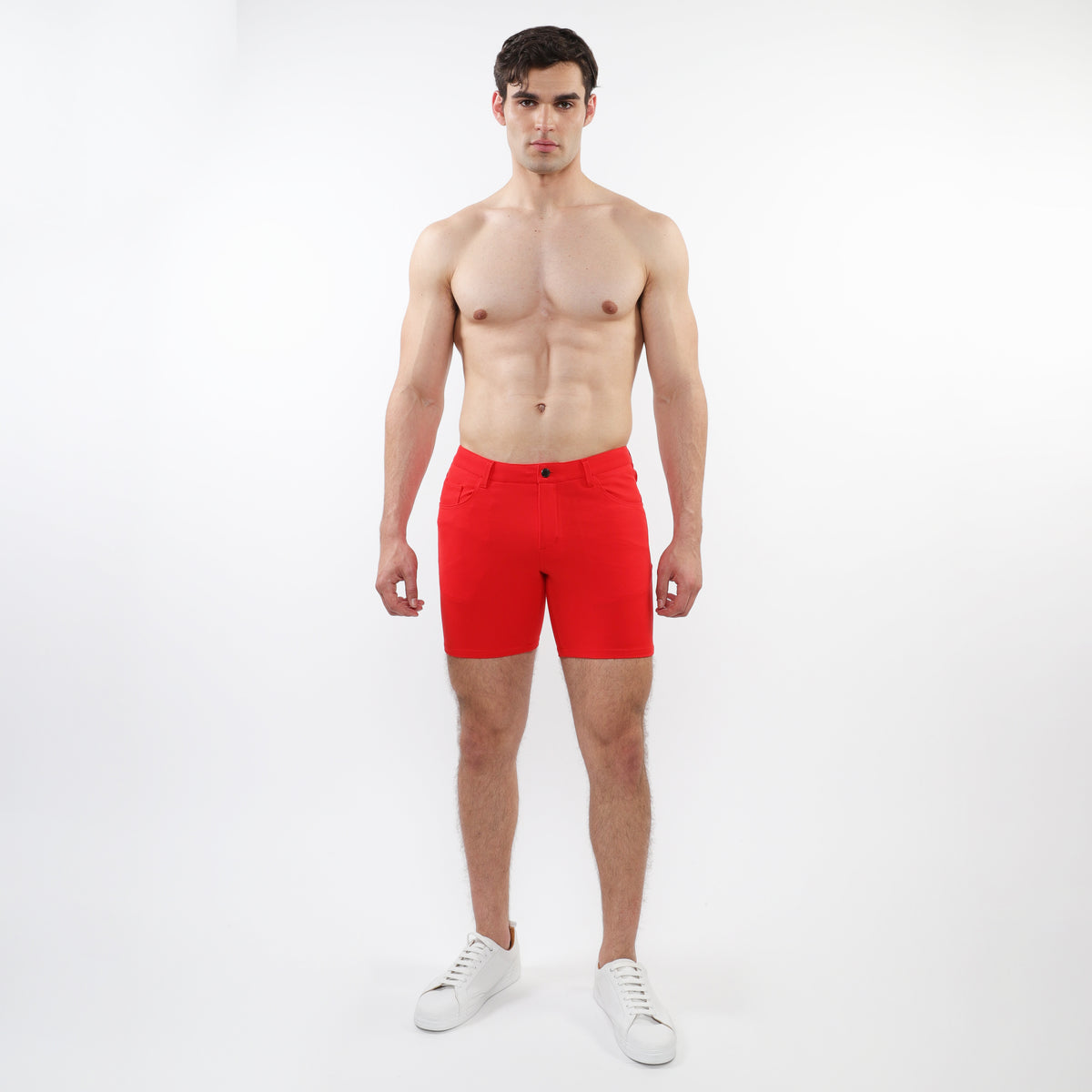 St33le Persimmon Solid 5" Knit Short