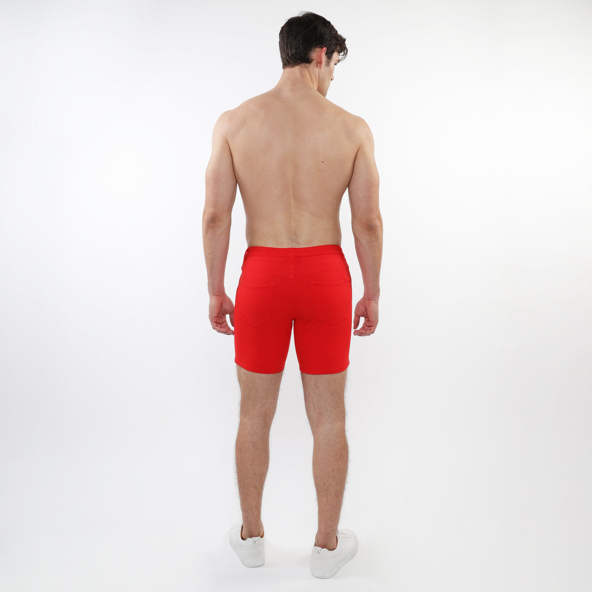 St33le Persimmon Solid 5" Knit Short