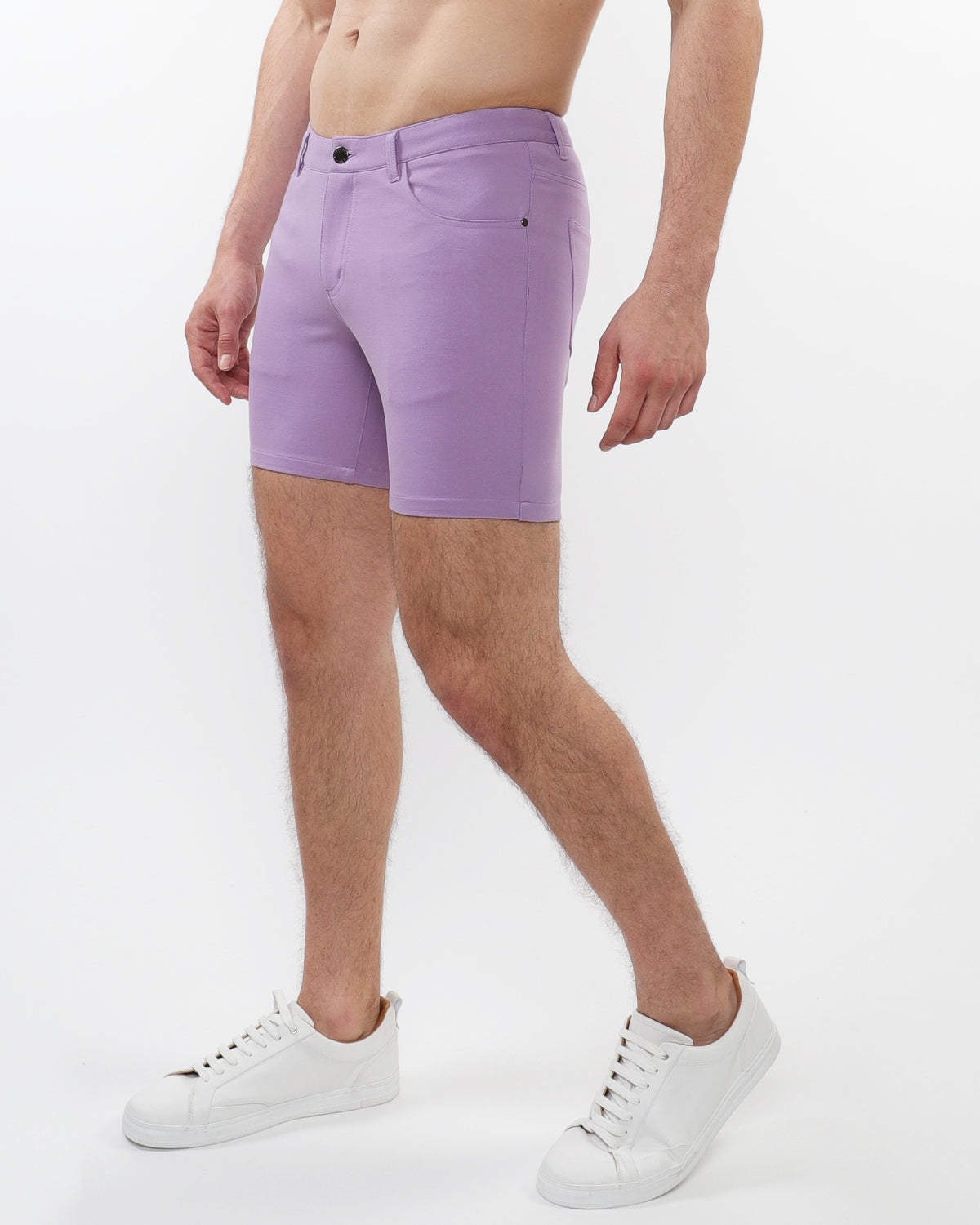 St33le Wisteria Solid 5" Knit Short