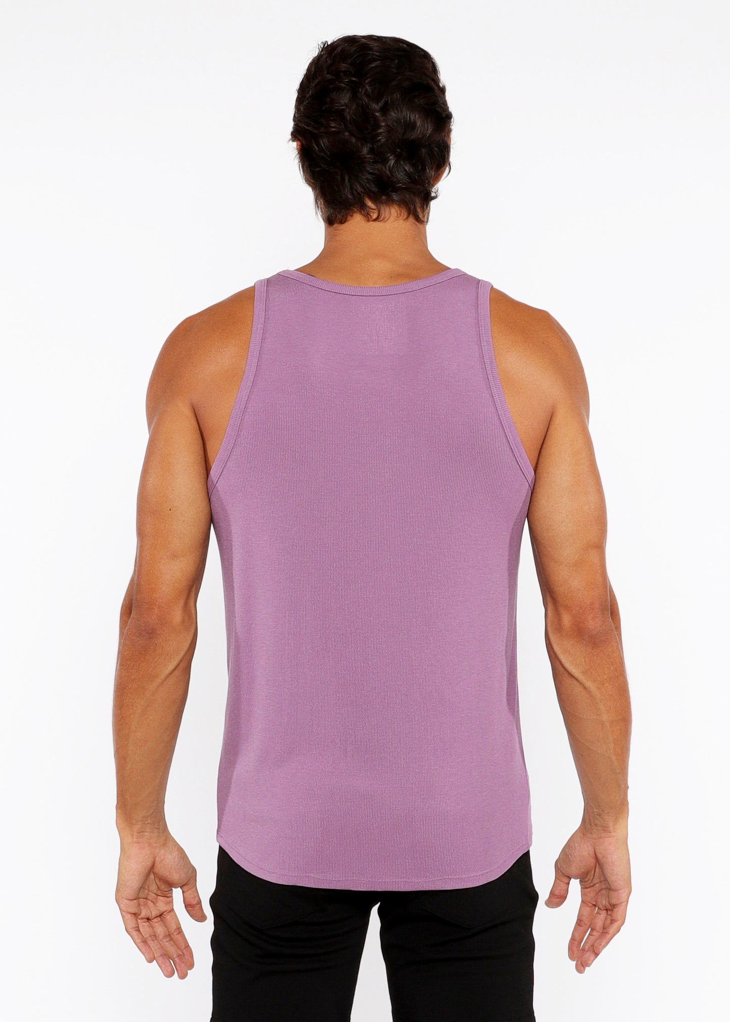 St33le Ribbed Stretch Modal Tanks