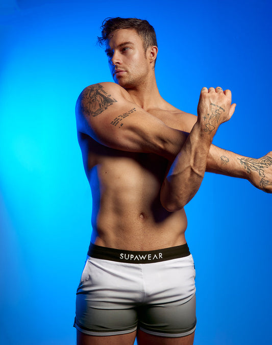 Supawear SPR Gradient Black/White Shorts