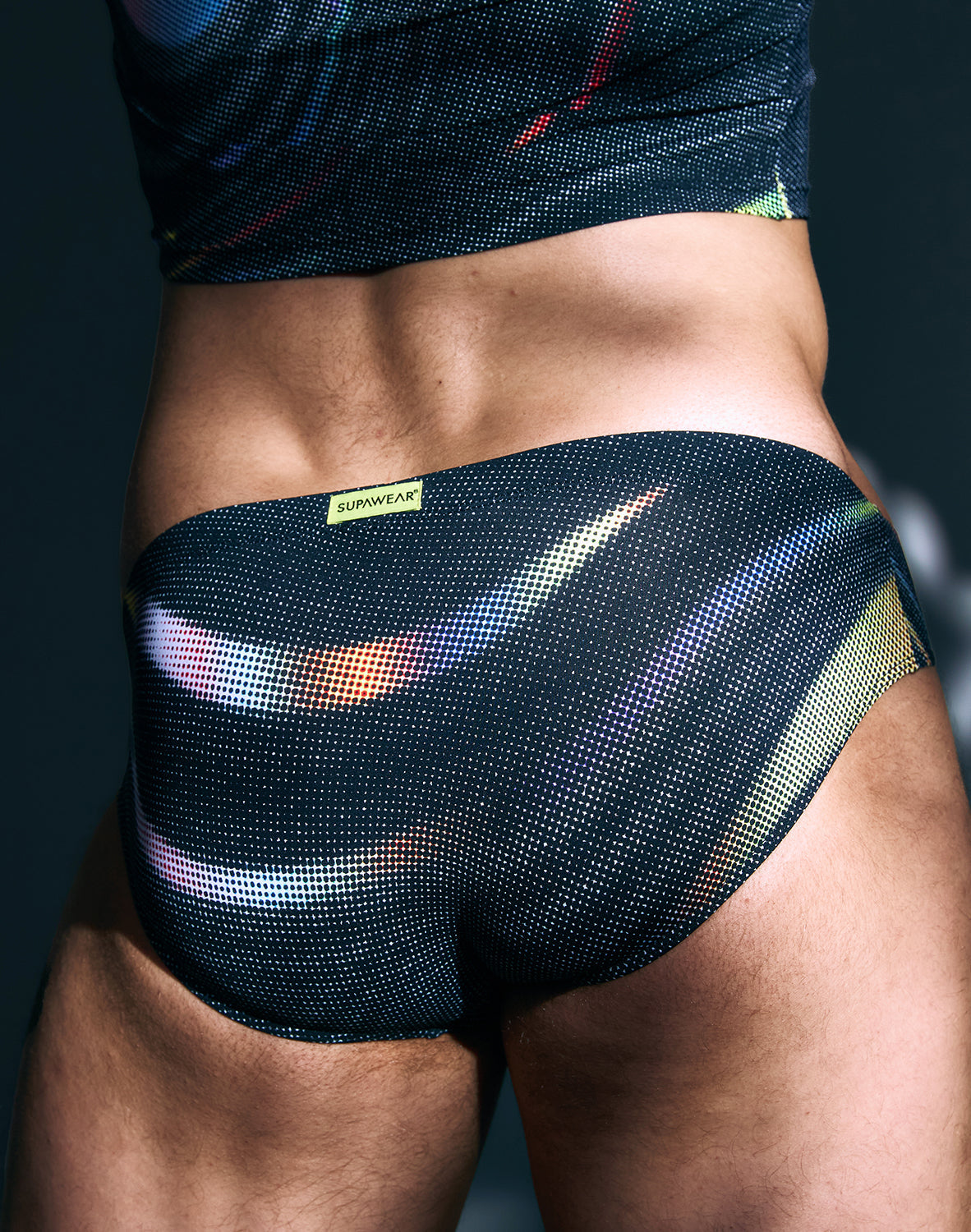 Supawear Printed Pride Swim Brief