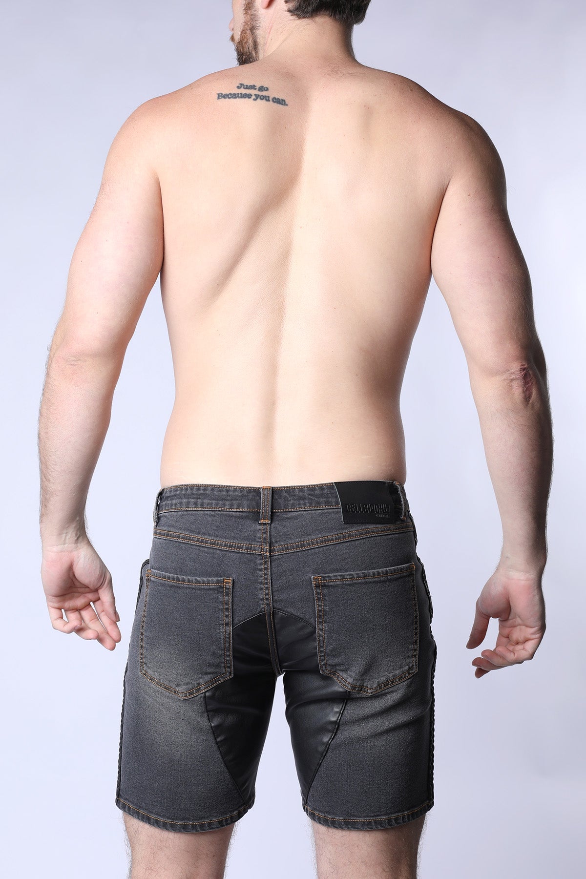 Cellblock13 Saddleback Denim Shorts