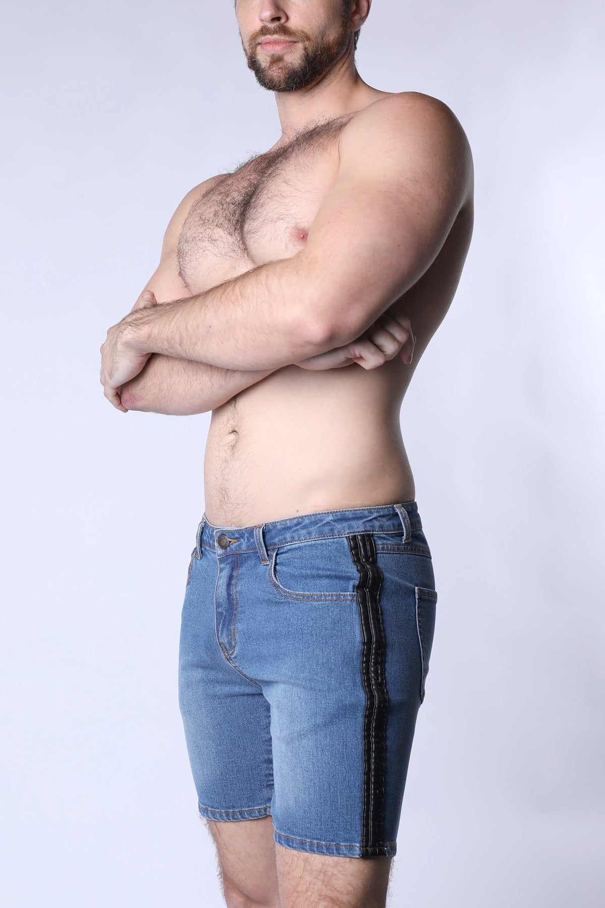 Cellblock13 Saddleback Denim Shorts