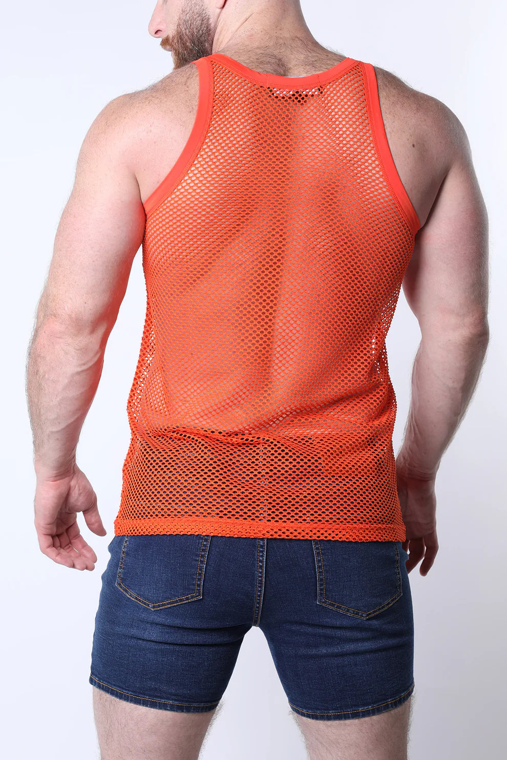 Timoteo Santorini Mesh Tank Top