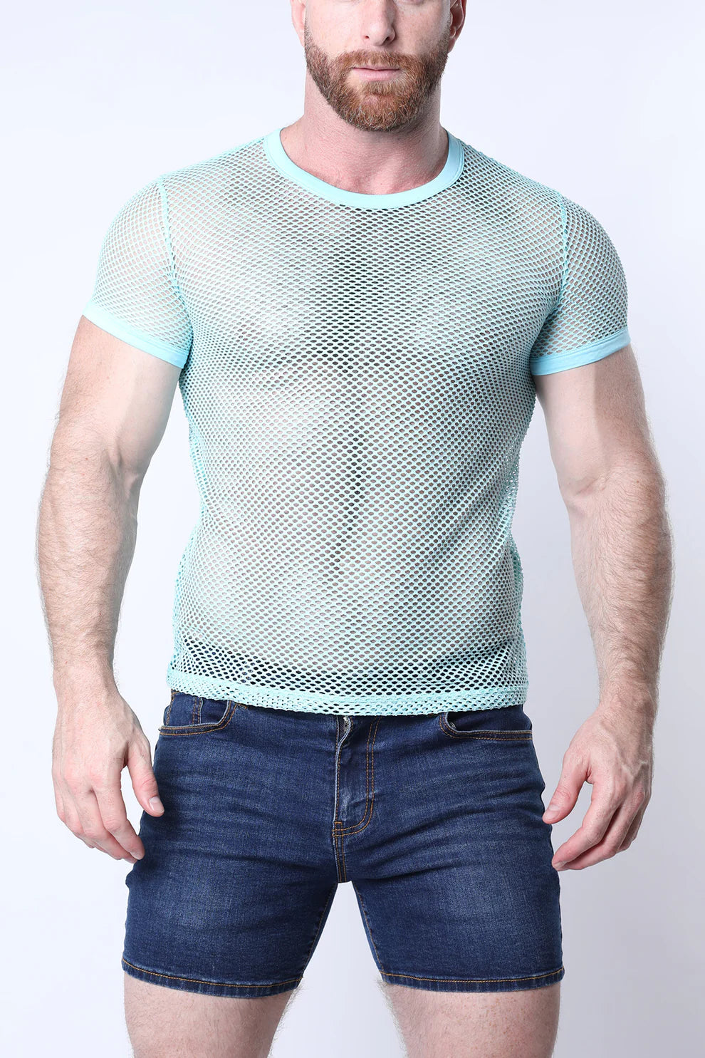 Timoteo Santorini Mesh T-Shirt