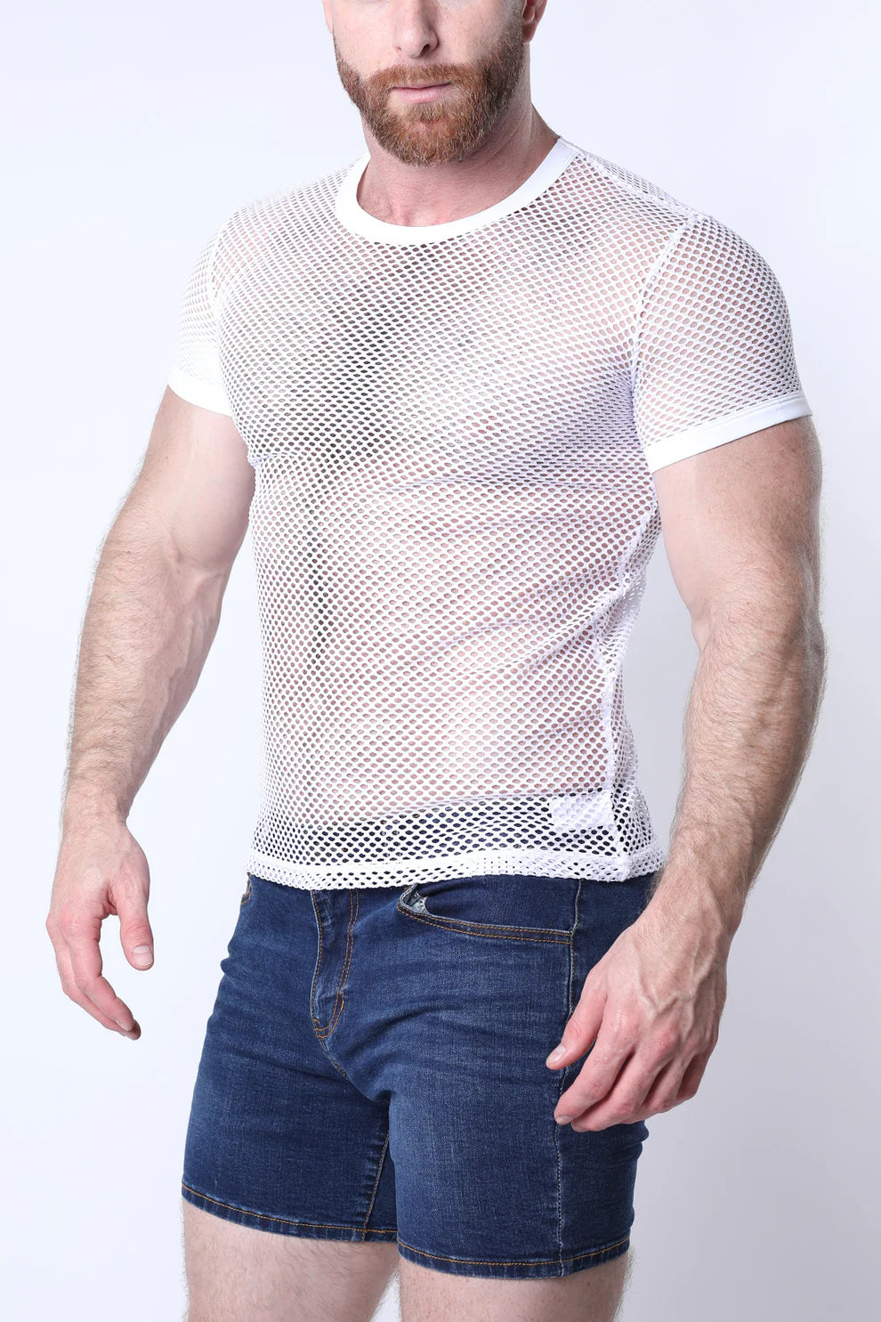 Timoteo Santorini Mesh T-Shirt