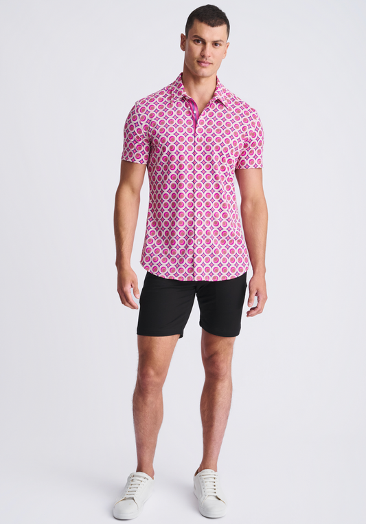 Postmarc Blush Circles Performance SS Shirt
