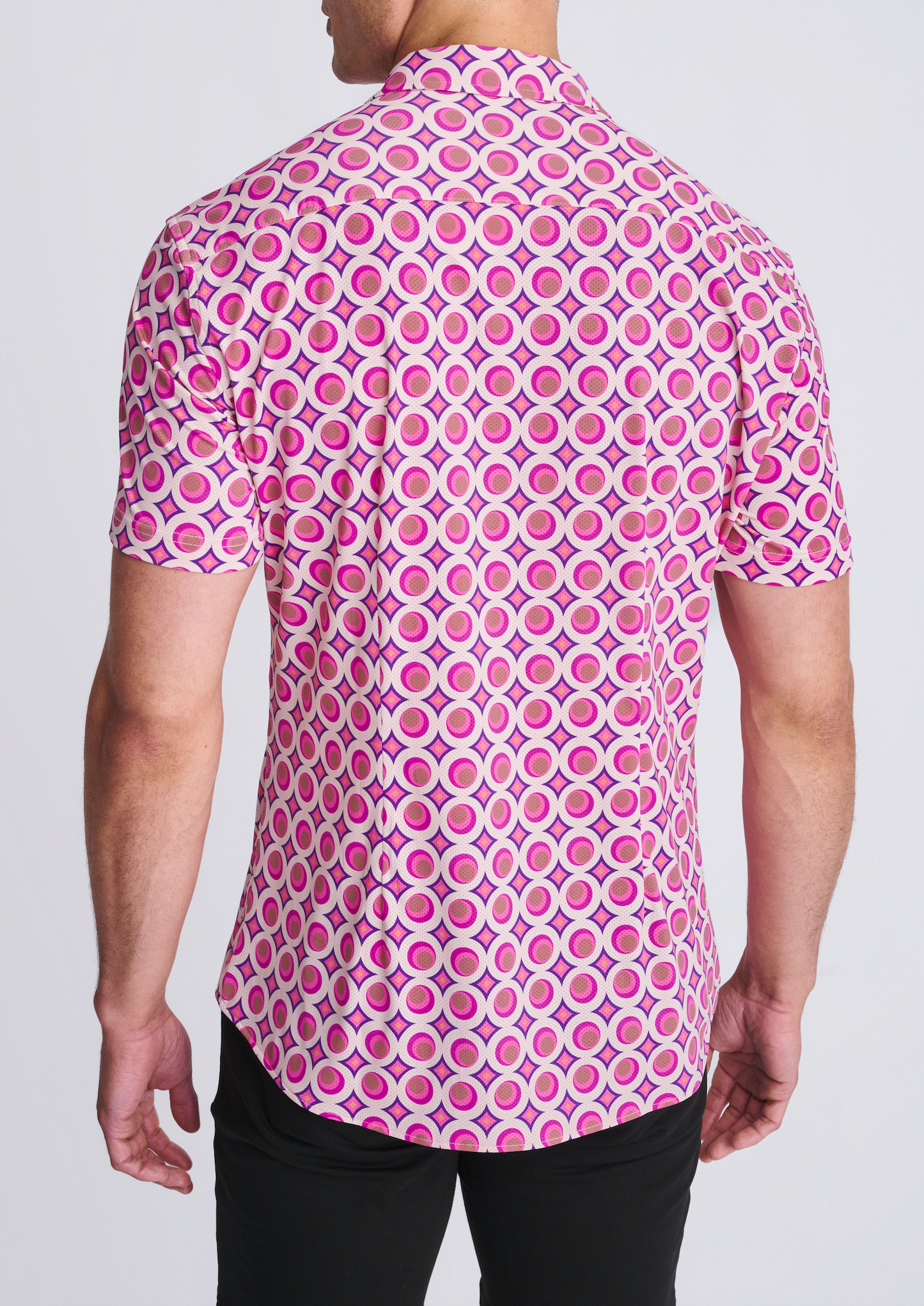 Postmarc Blush Circles Performance SS Shirt