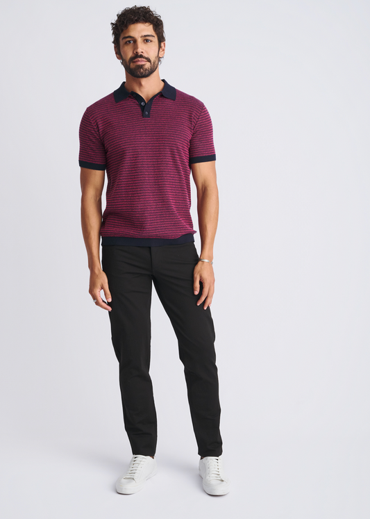 Postmarc Bubble Gum Two Tone Textured SS Shirt