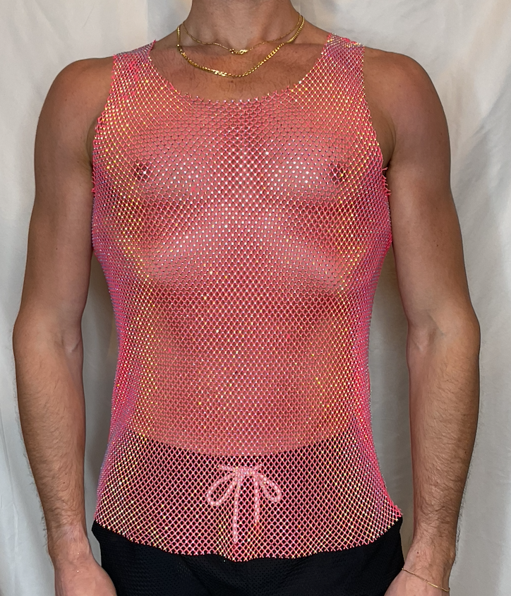 Chris Turk Diamond Mesh Tank