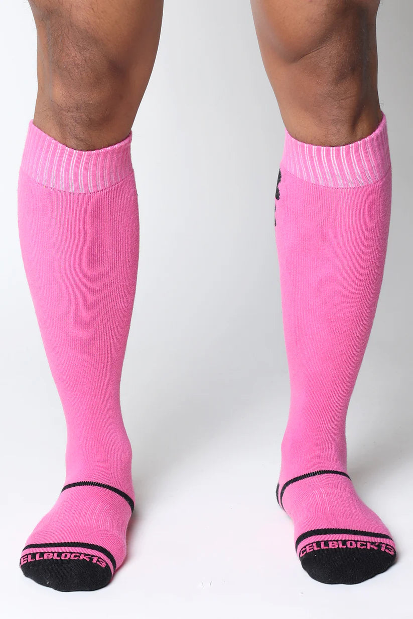 CELLBLOCK13 Kennel Club Bones Knee High Sock
