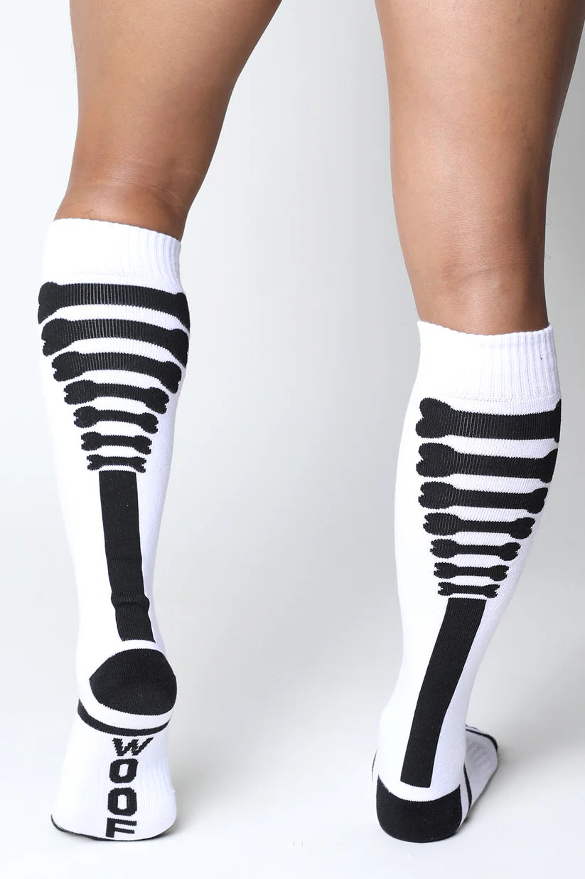 CELLBLOCK13 Kennel Club Bones Knee High Sock