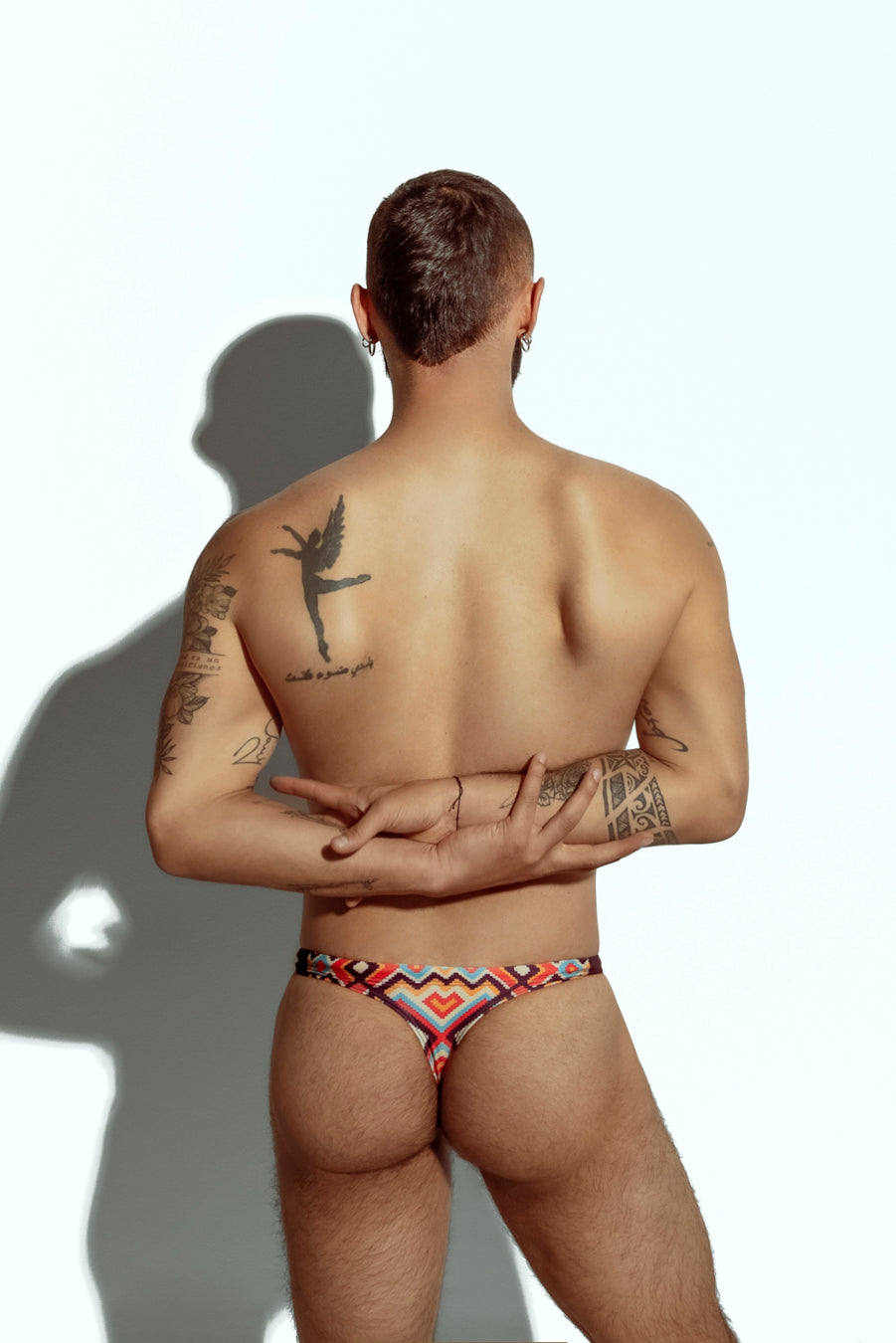 Poxeidon Sand Mosaic Swim Thong
