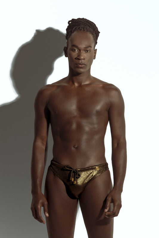 Poxeidon Gilded Night Swim Brief
