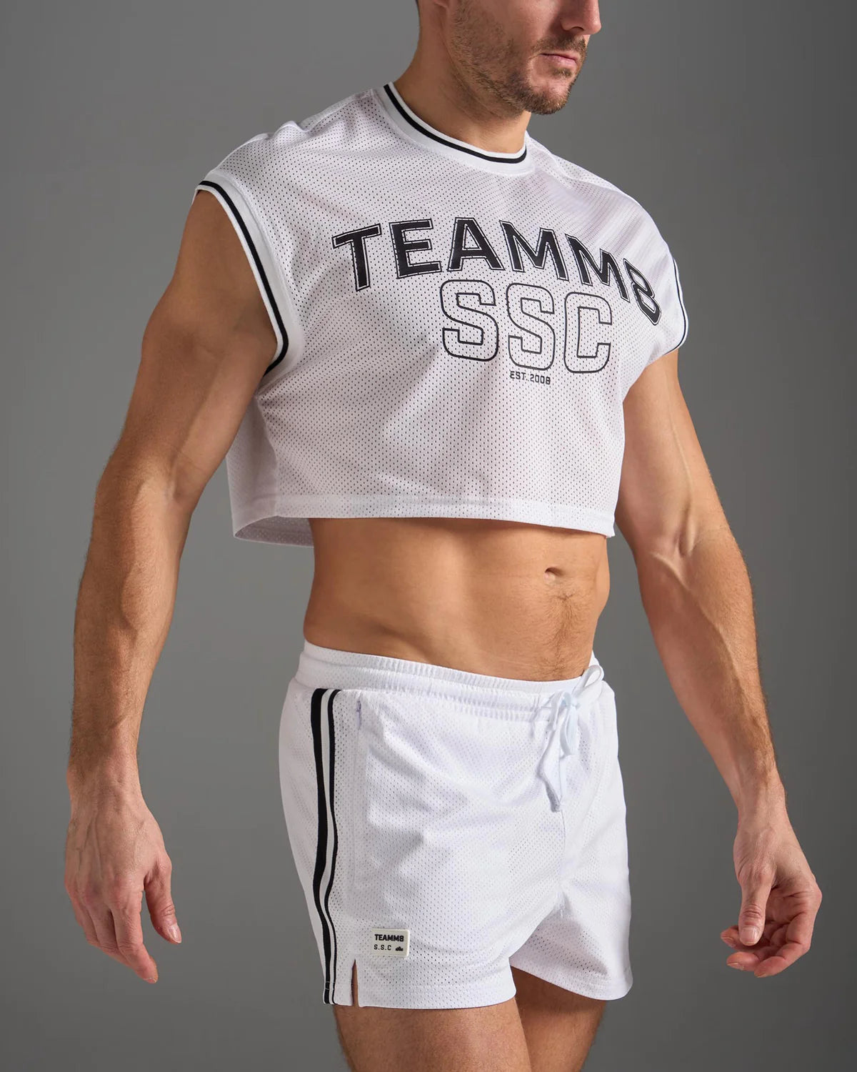 TEAMM8 Fraternity Crop Muscle Tank