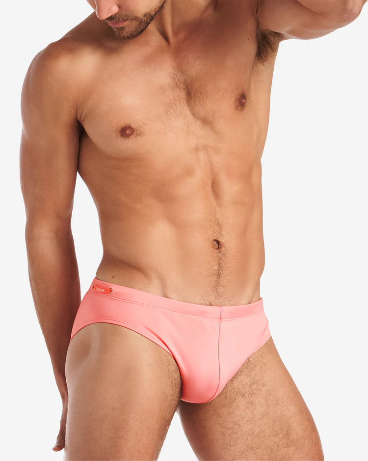 Teamm8 Grid Square Cut Swim Brief
