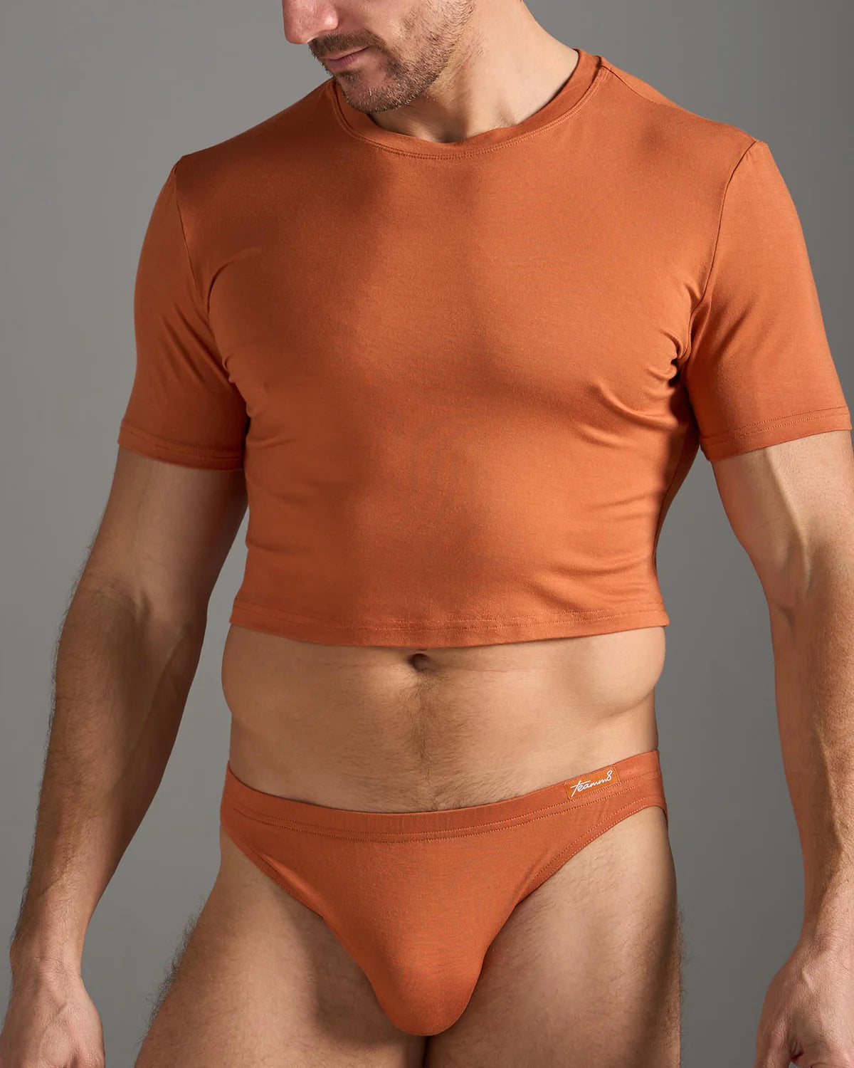TEAMM8 Body Bamboo Crop Tee