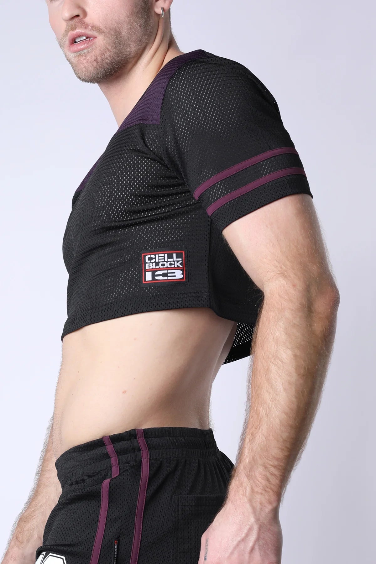 Cellblock13 Take Down Mesh Crop