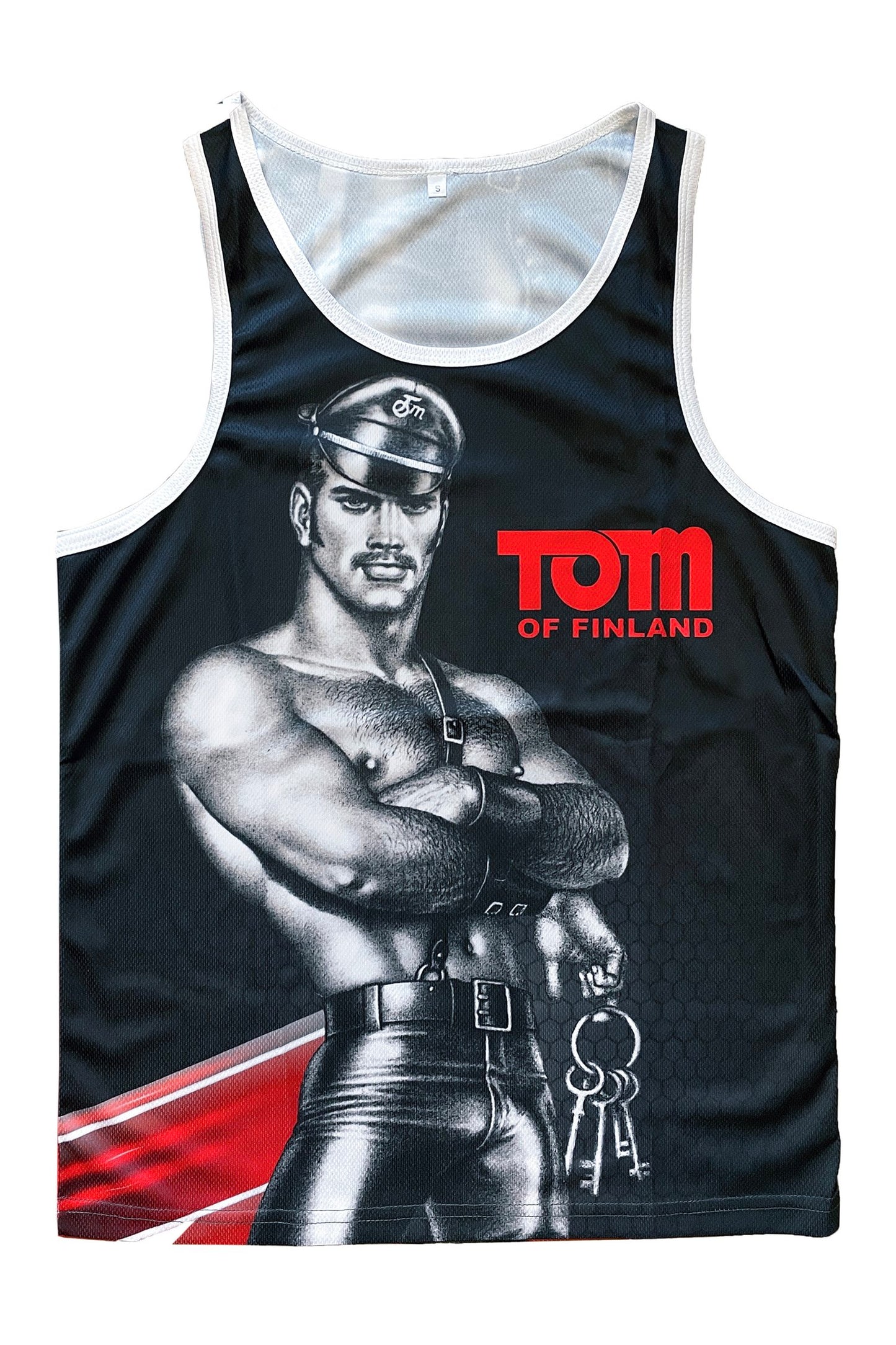 Tom Of Finland Leather Stud Tank