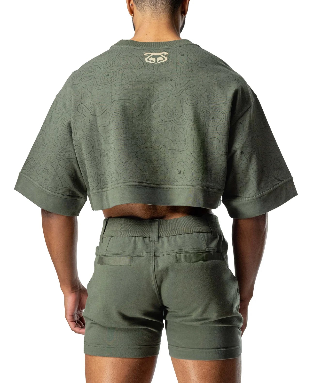 Nasty Pig Topographic Crop Top