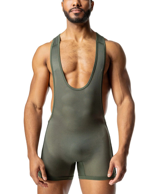 Nasty Pig Topographic Scoop Singlet