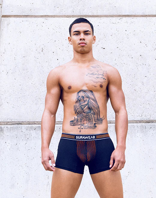 Supawear Neon Mesh Trunk