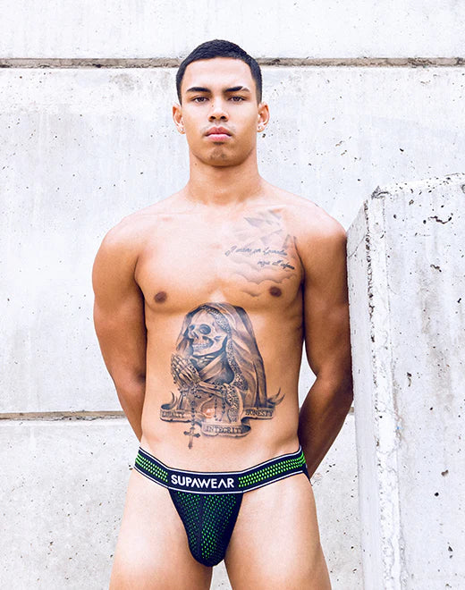 Supawear Neon Mesh Jock