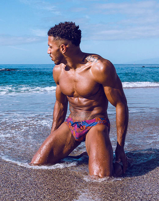 2eros V10 Stallion Navy Swim Brief