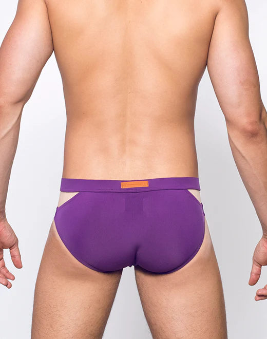 2eros VB12 BLK Label Swim Brief