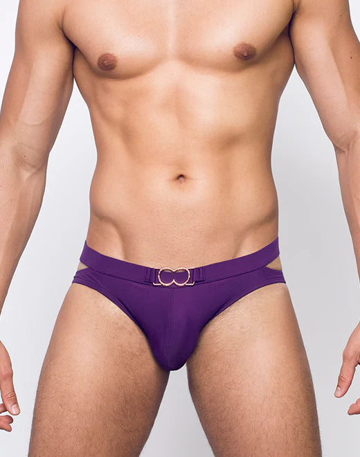 2eros VB12 BLK Label Swim Brief