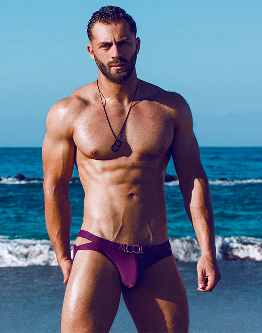2eros VB12 BLK Label Swim Brief