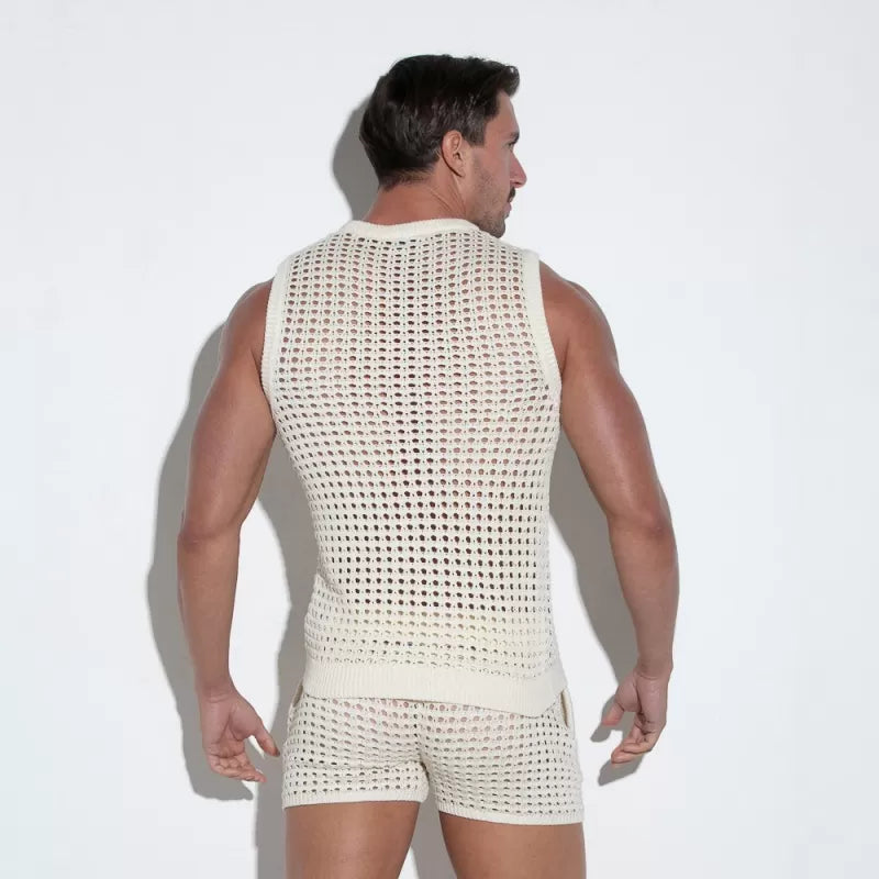 CODE22 Diamond Knit Tank