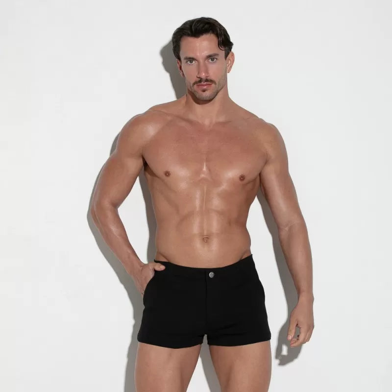 CODE22 Fitted Stretch Mini Short