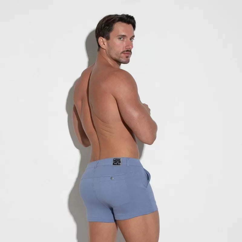 CODE22 Fitted Stretch Mini Short