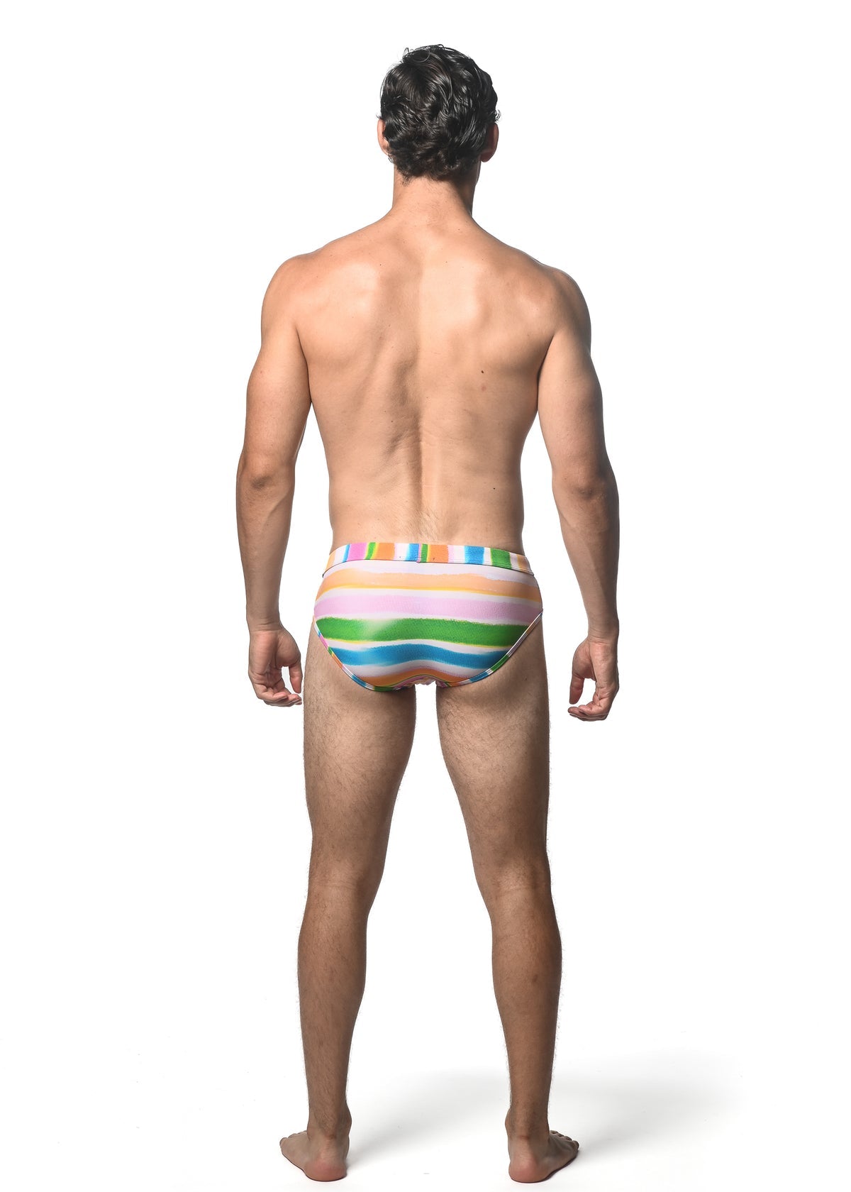 St33le Green Candy Printed Swim Brief