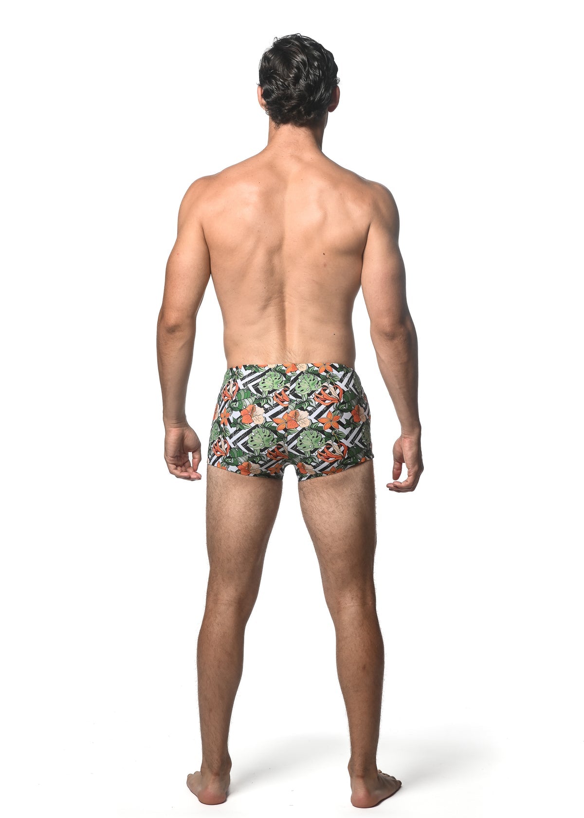 St33le Spruce Sienna Printed Swim Trunks