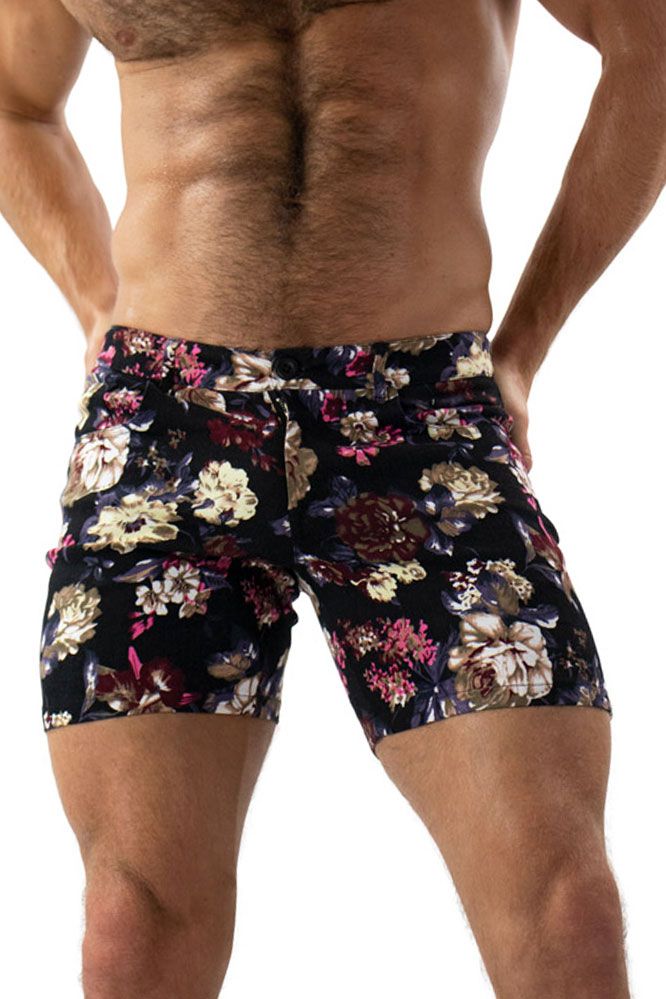 Differio Floral Jean Shorts