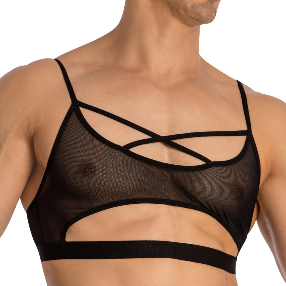 Secret Male Cross Strap Top
