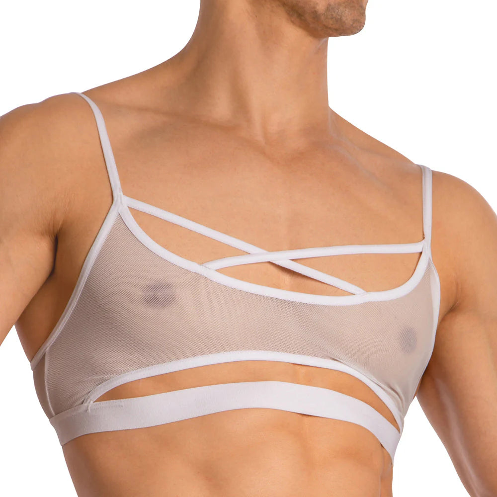 Secret Male Cross Strap Top