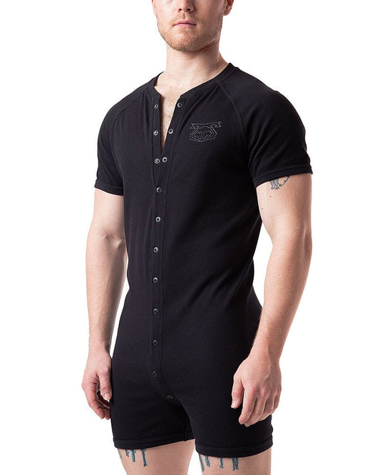 Nasty Pig Cutoff Union Suit Black