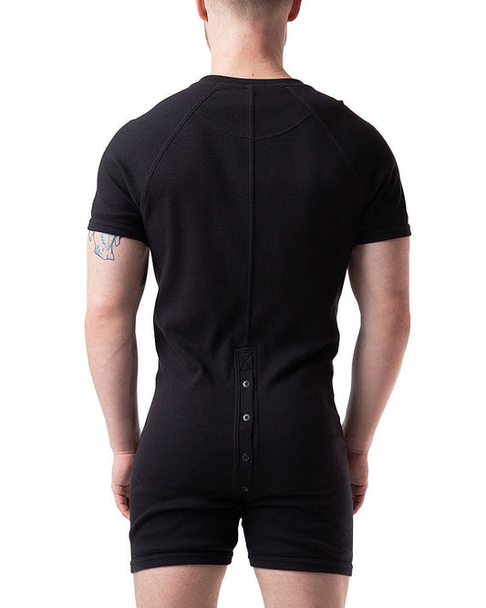 Nasty Pig Mirage Black Cutoff Union Suit
