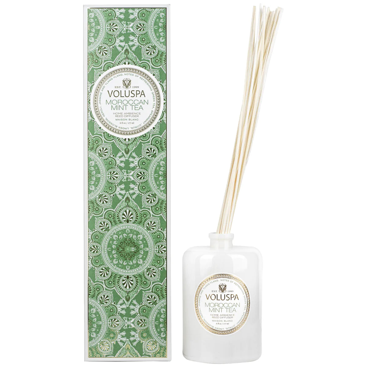 Voluspa Moroccan Mint Tea Candles