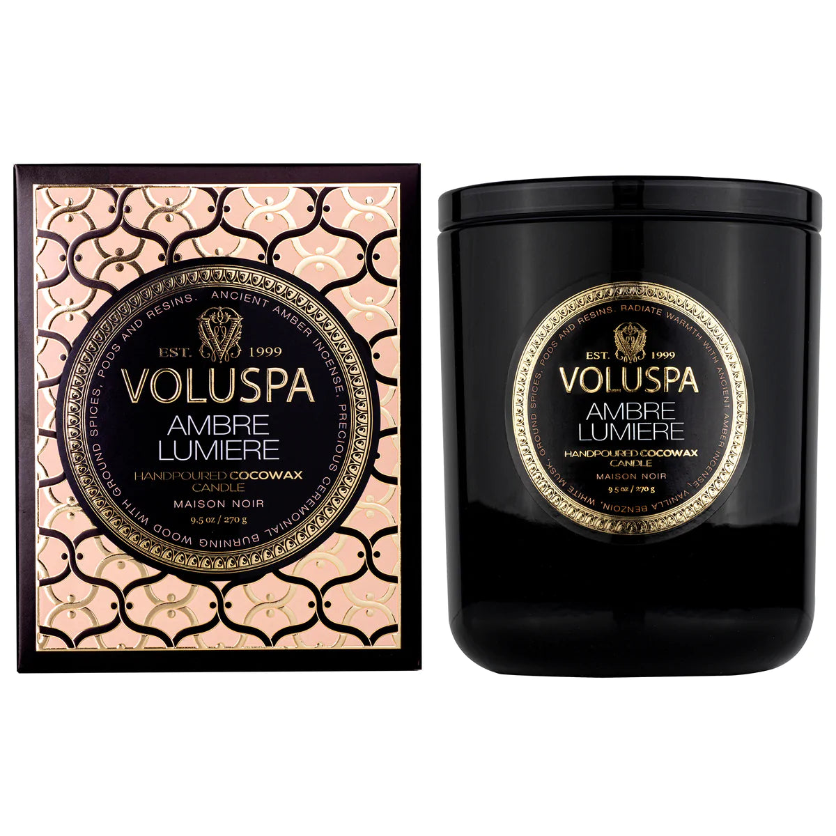 Voluspa Ambre Lumiere Candles