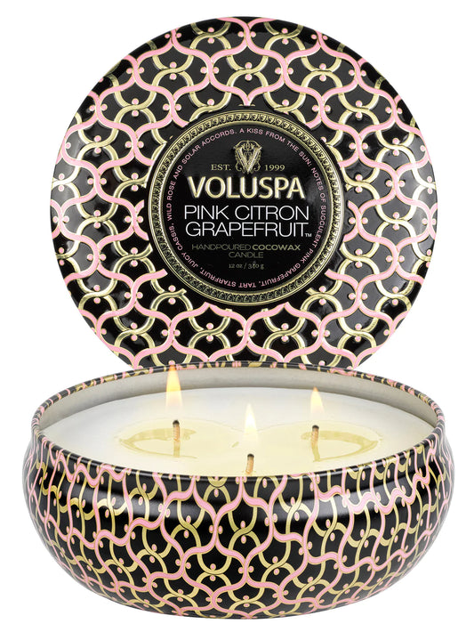 Voluspa Pink Citron Grapefruit Candles