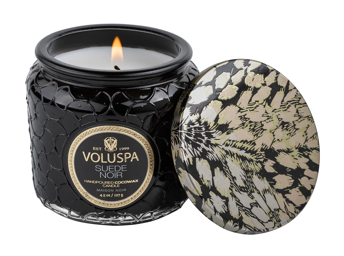 Voluspa Suede Noir Candles